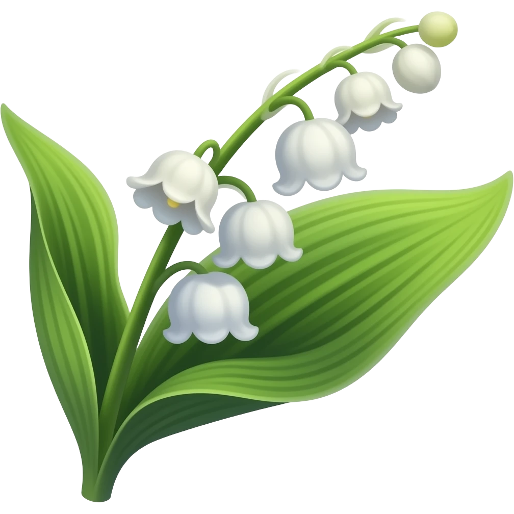 Lily of the valley emoji