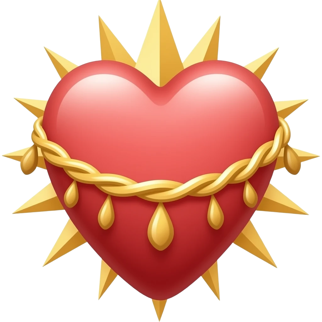 coeur sacré emoji