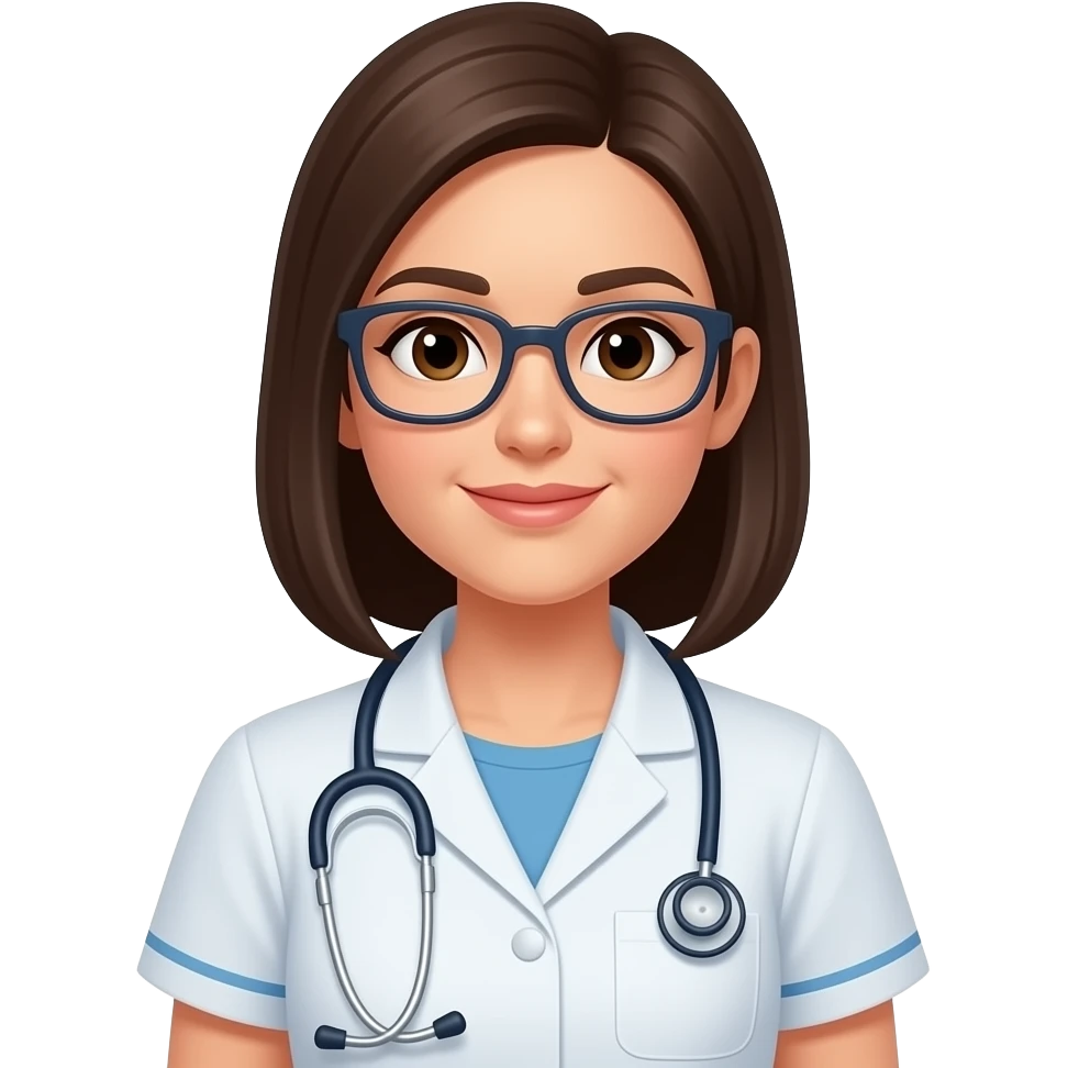physical therapist hospital female emoji