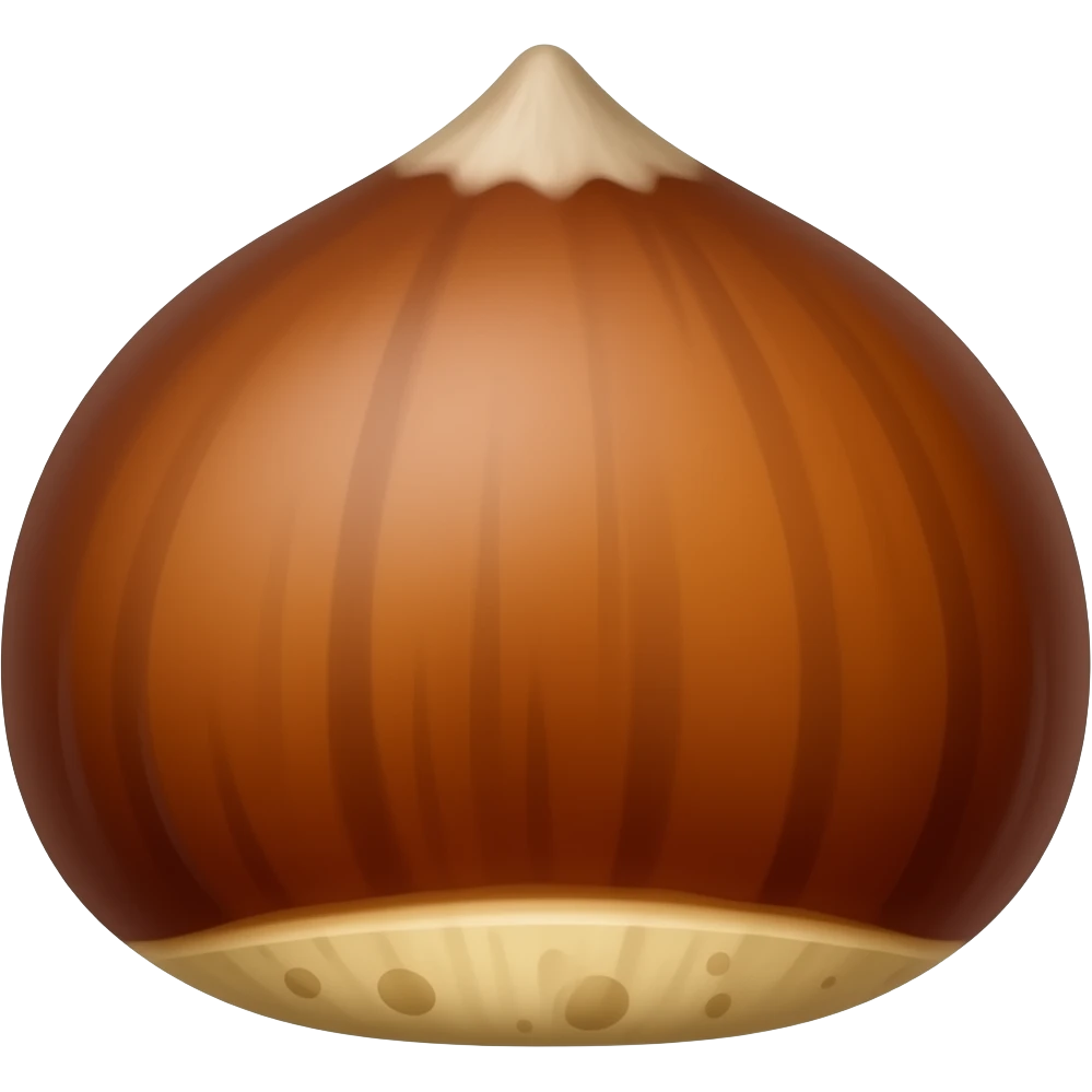 Chestnut emoji