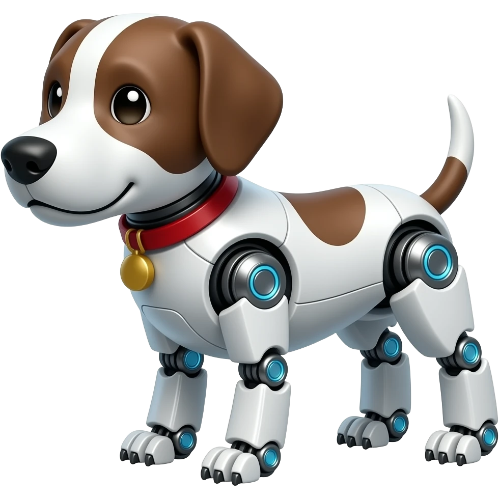 robot dog emoji