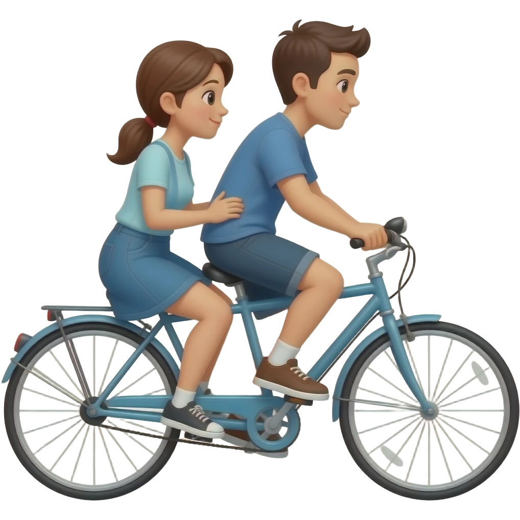 2 person  bicycle emoji
