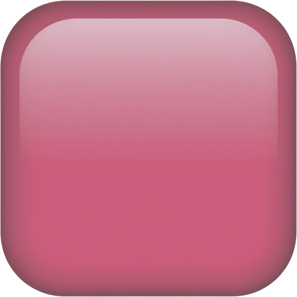 Pink square emoji