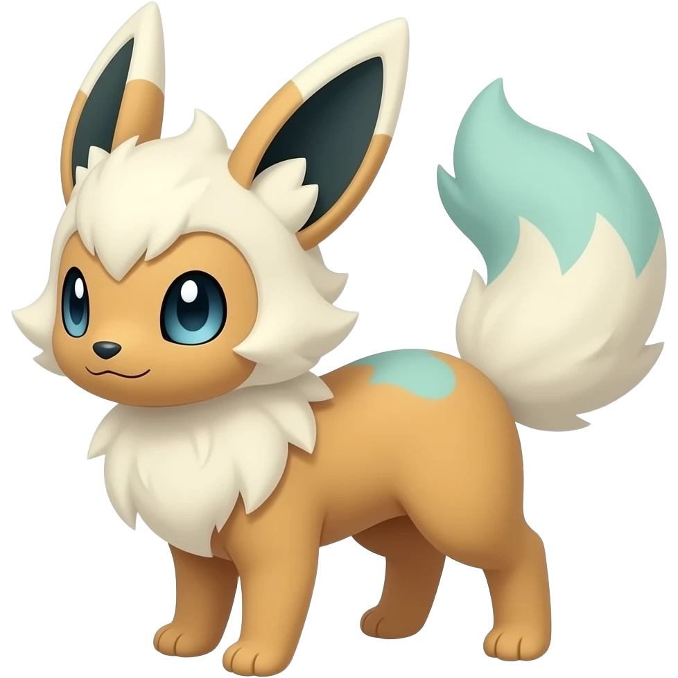 Shiny-Meowstic-Minccino-Sylveon-Fakemon-Pokemon-hybrid emoji