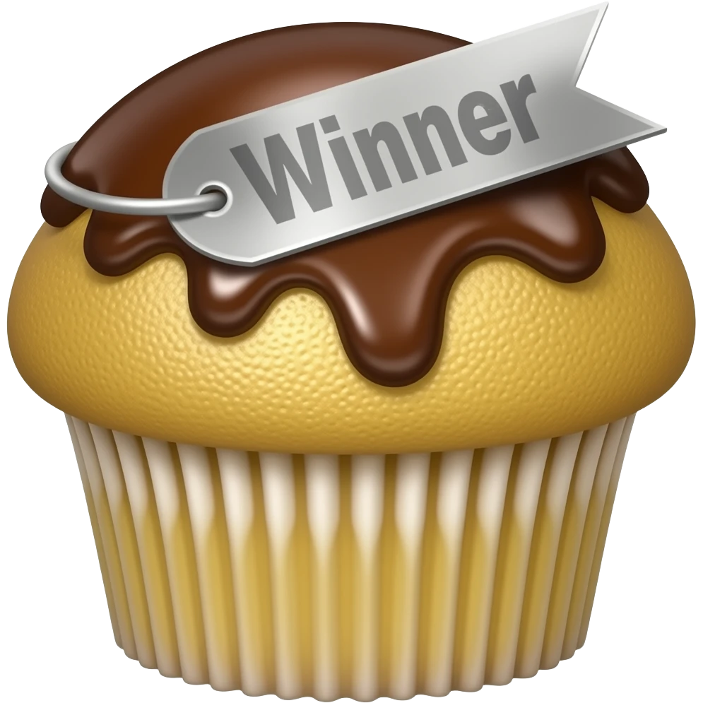 muffin winner tag emoji