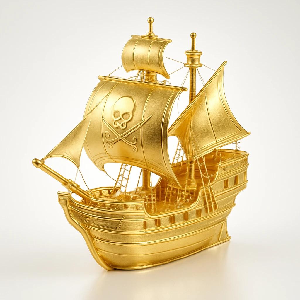 pirate ship emoji