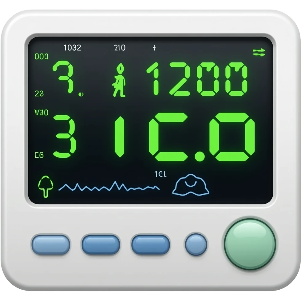 Pediatric vitals and weight emoji