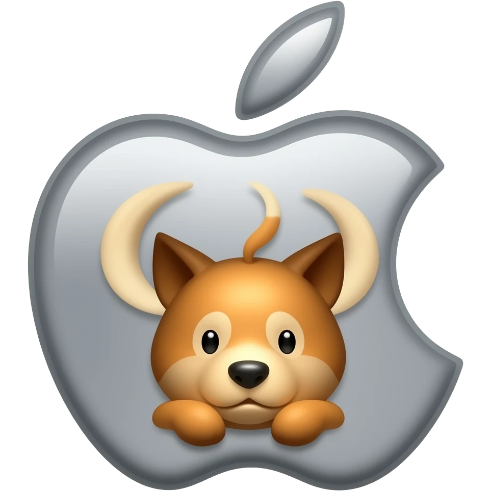 apple logo emoji