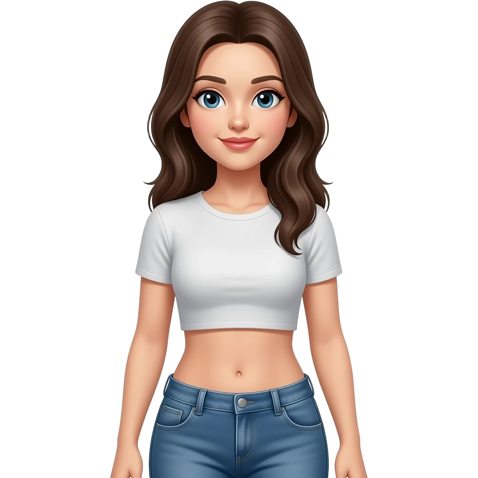 Female six-pack-abs emoji