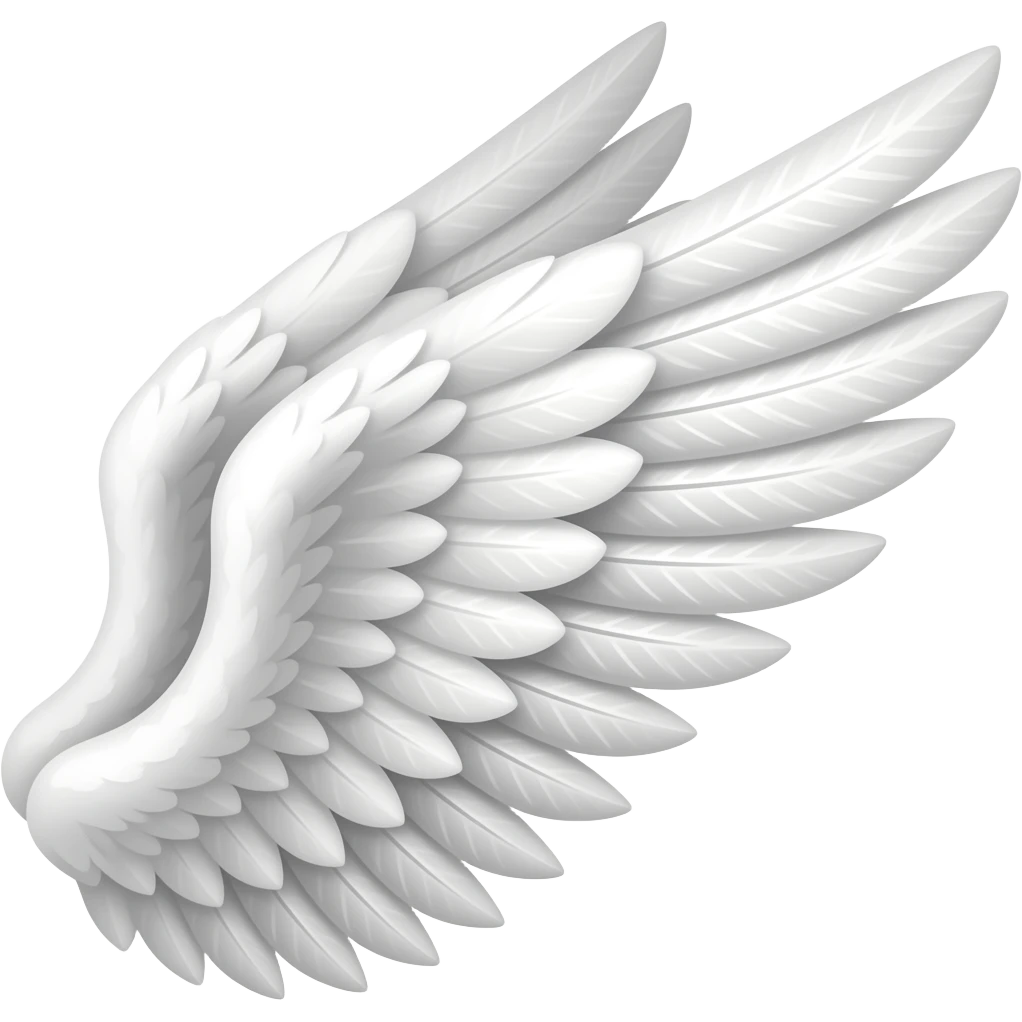 right angel wing emoji