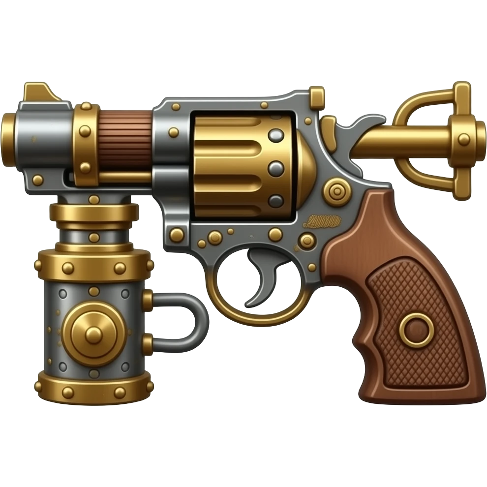 steampunk gun emoji
