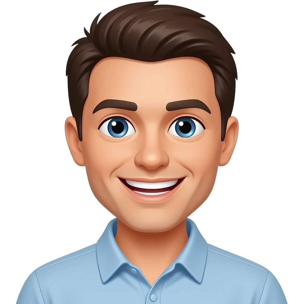 Human smiling teeth emoji