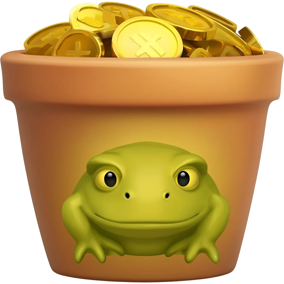 bufo pot of gold emoji