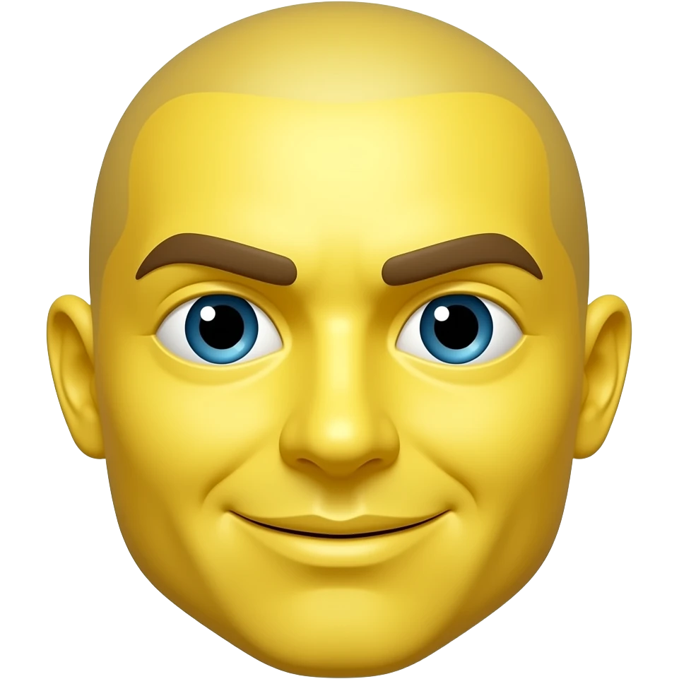 emoji amarelo tenso emoji