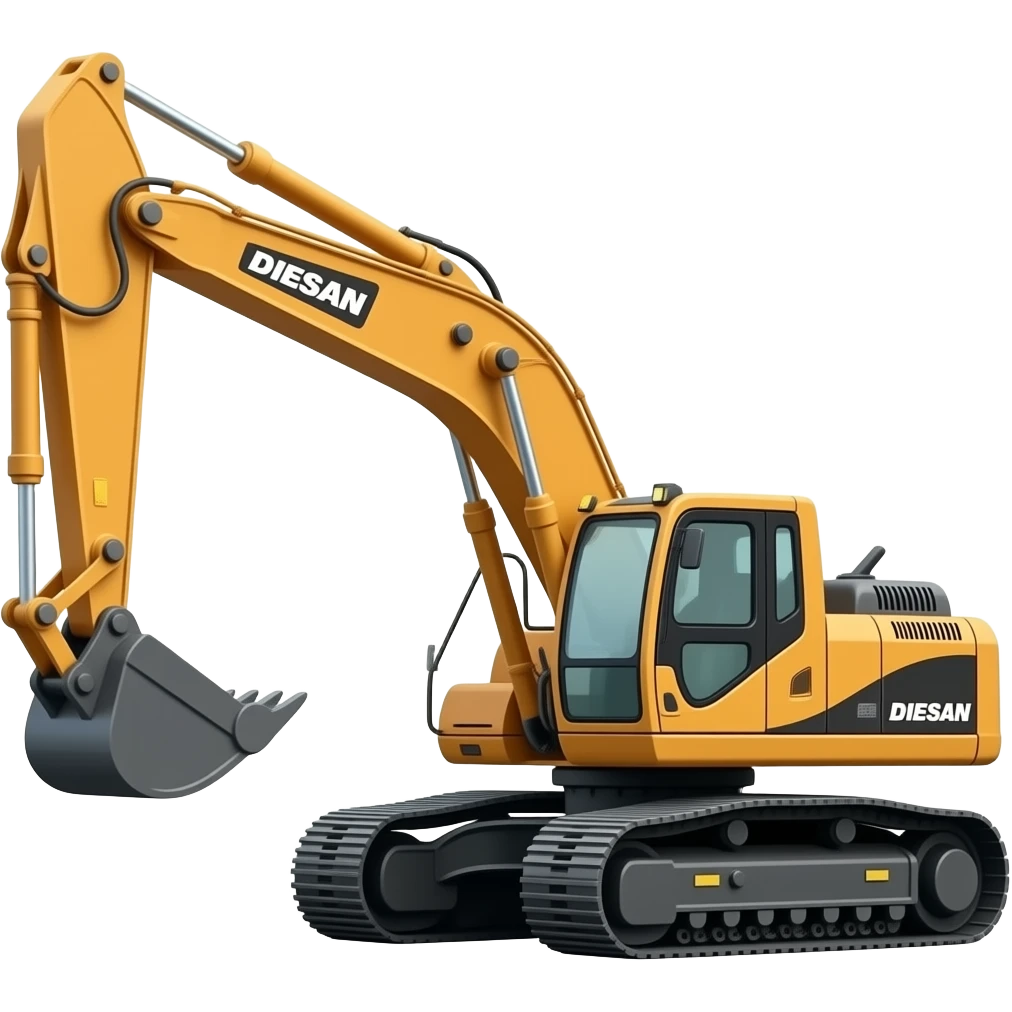 Doosan excavator emoji