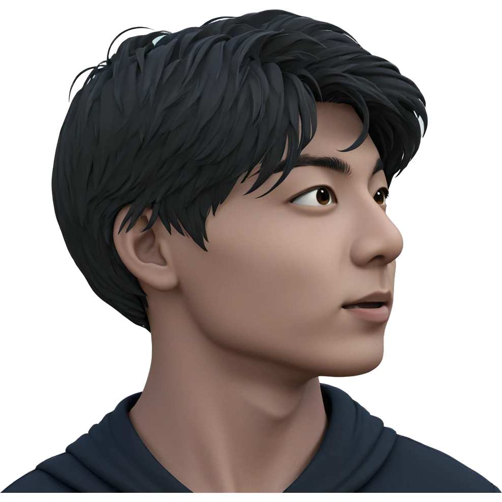 portrait of a boy outdoors emoji