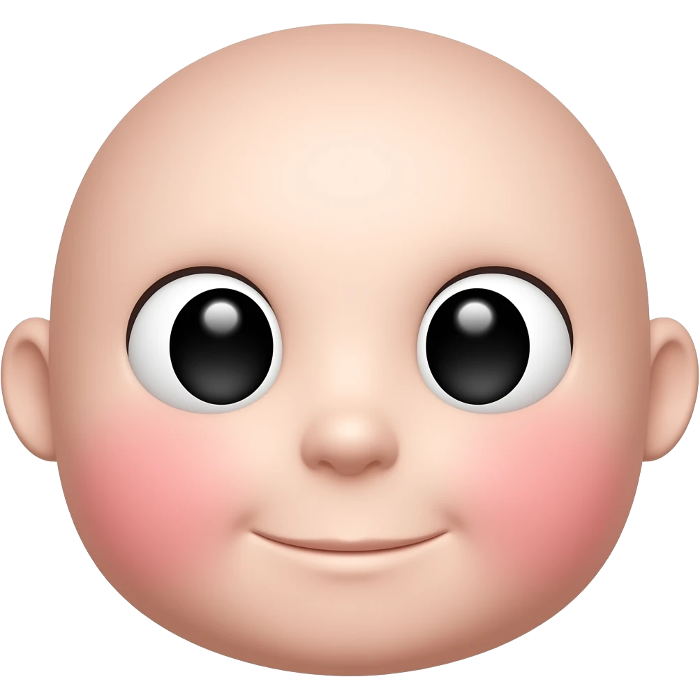 Pink cheek caca soft emoji