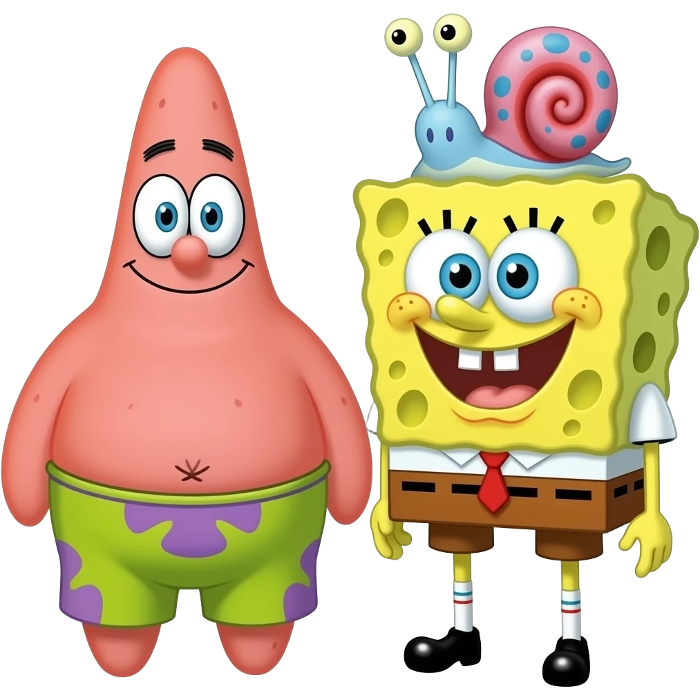 Bob esponja Patrick Gary emoji