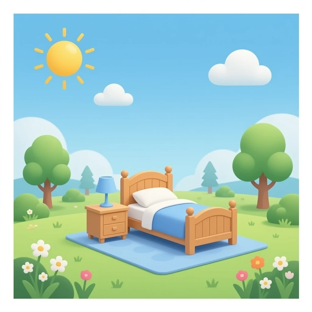 habitacion de niño pequeño emoji