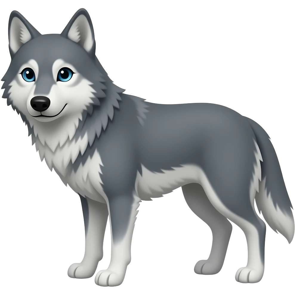 wolf emoji