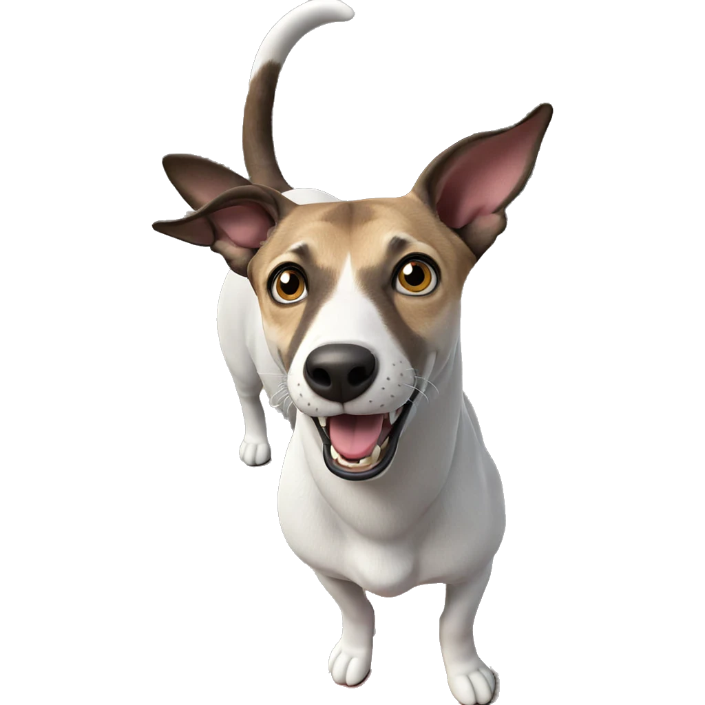 curious animal with open mouth emoji