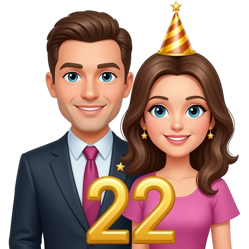 Happy Anniversary emoji
