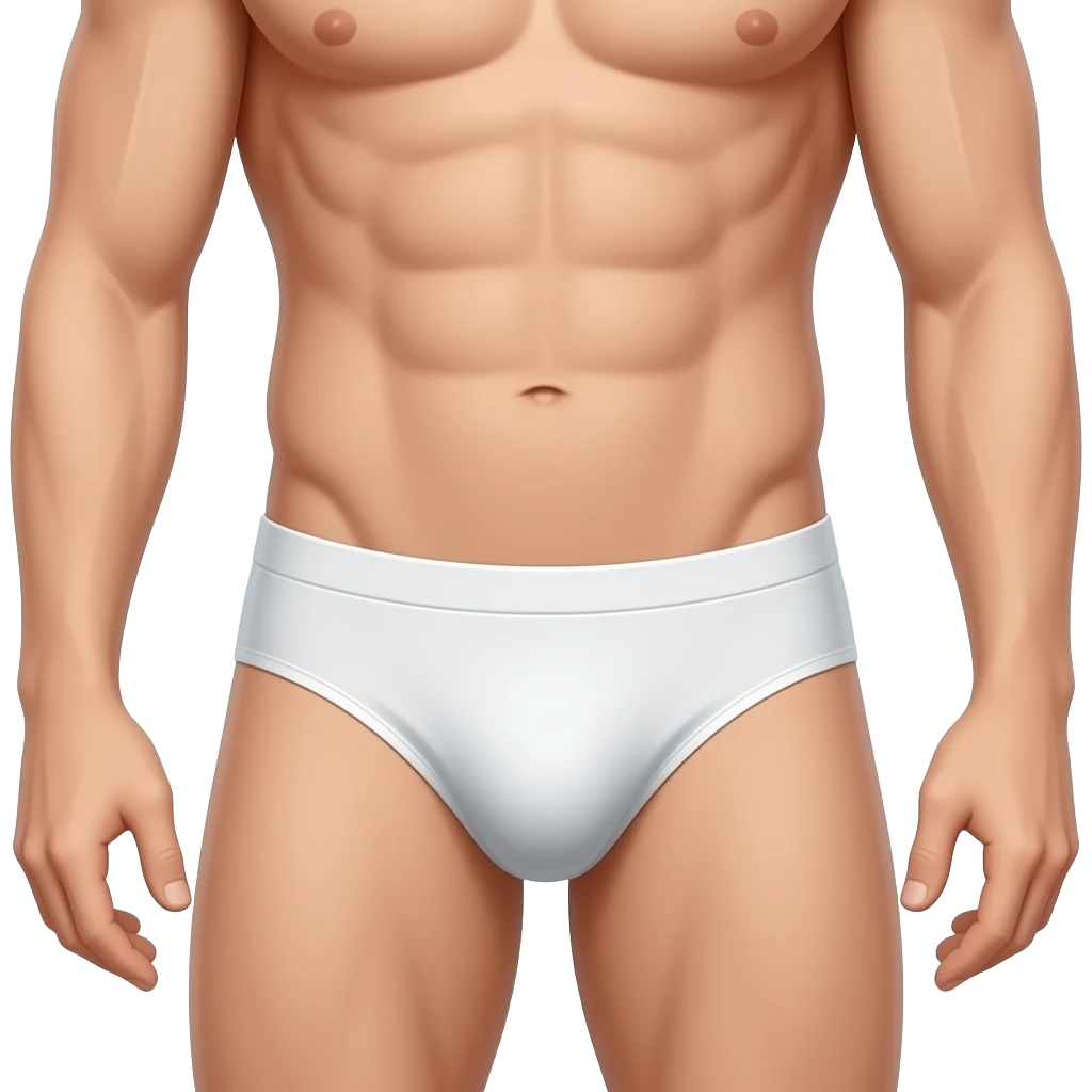 Man with his private  part out with no underwear emoji