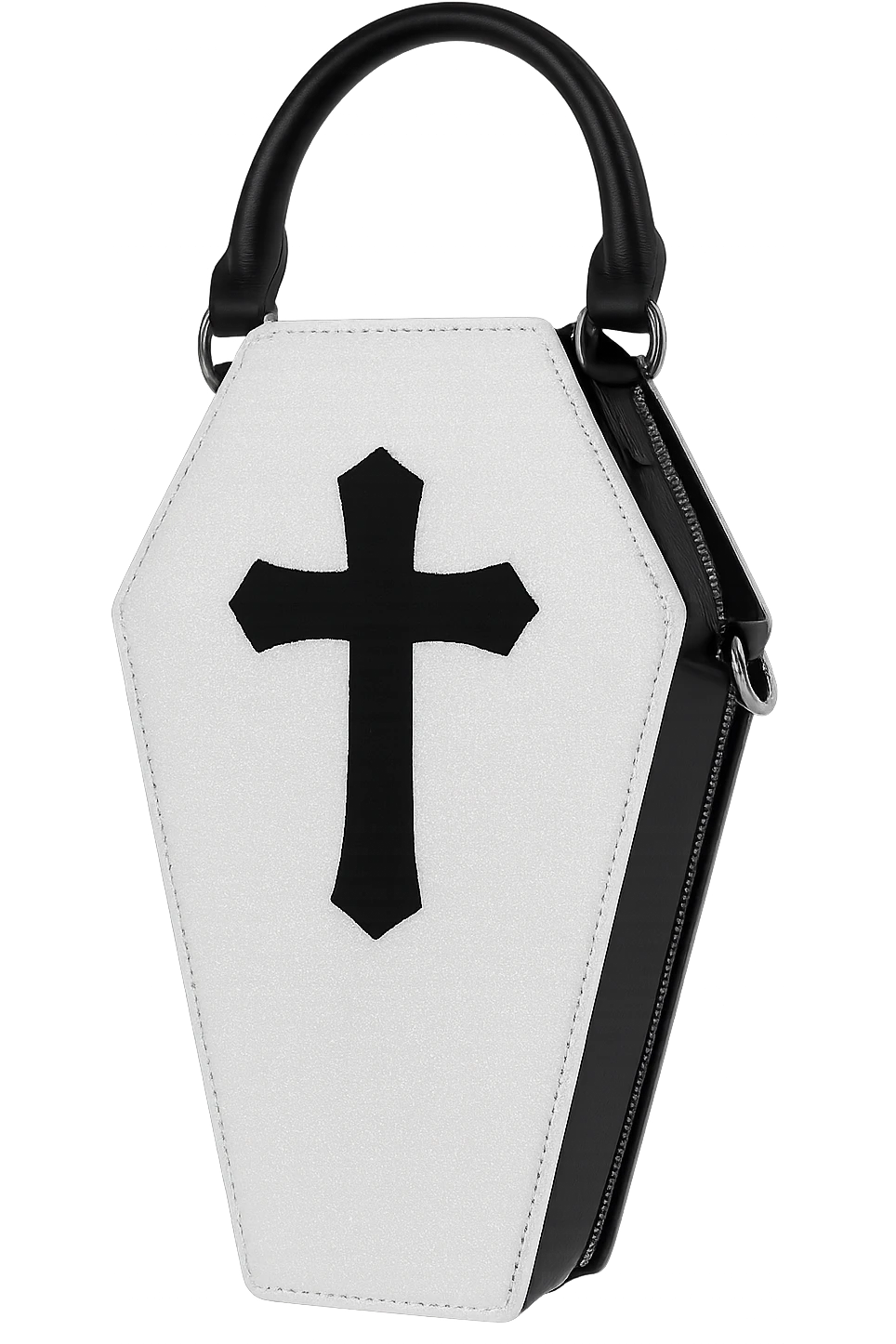 white sparkly goth object, remove background emoji