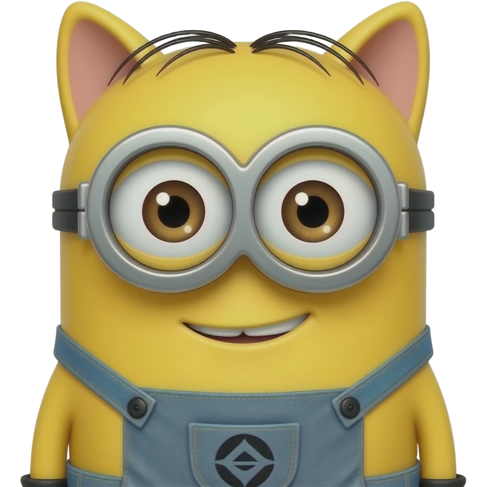 cat lady minion emoji