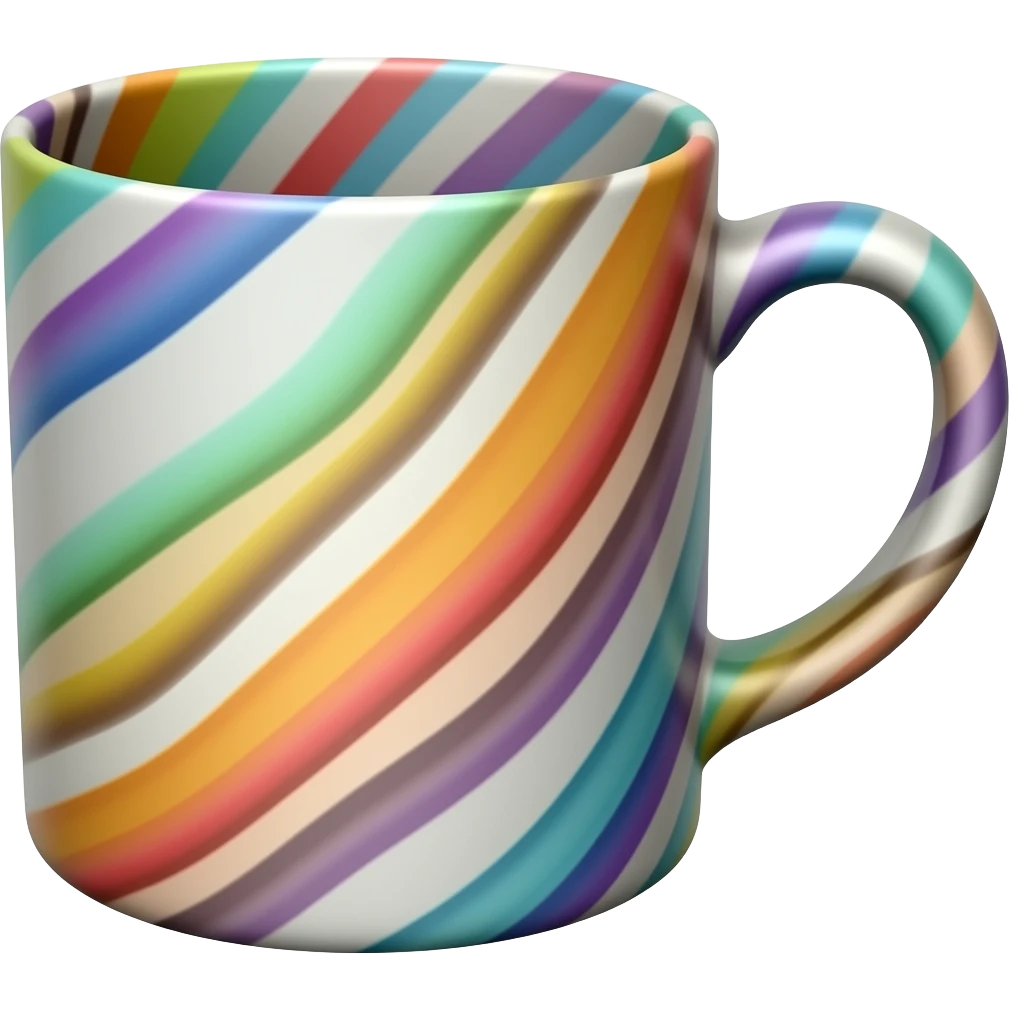 colorful mug emoji