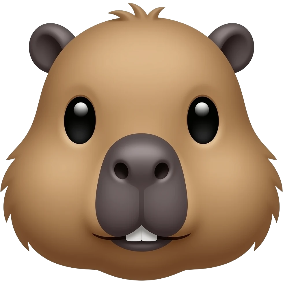 capybara saying "huh?" emoji