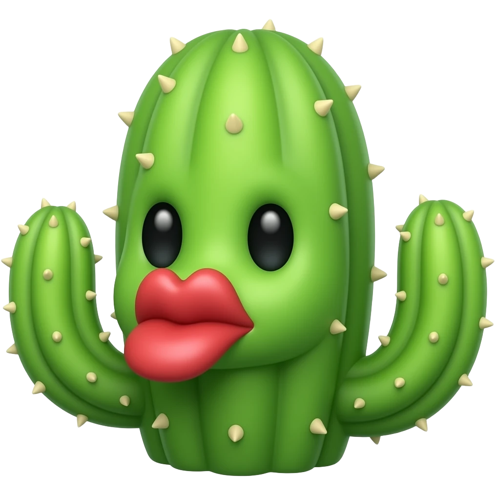🌵💋 emoji