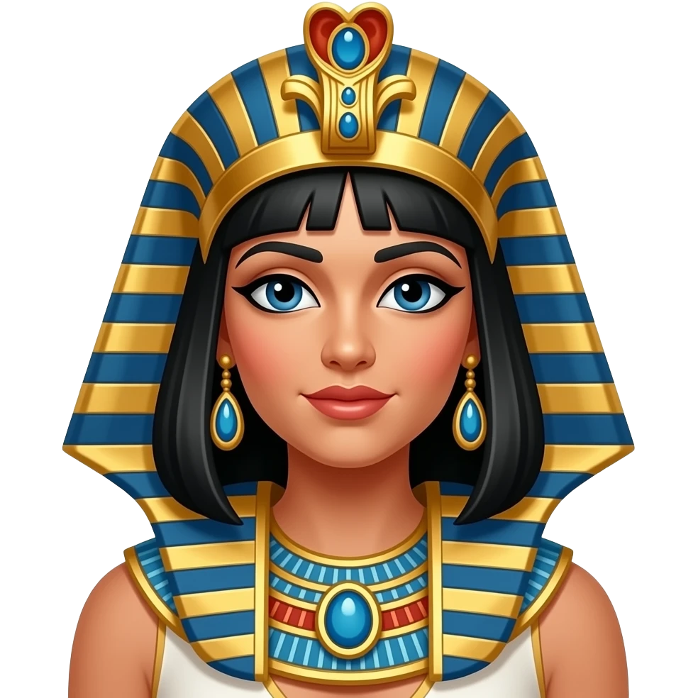 Egyptian queen emoji
