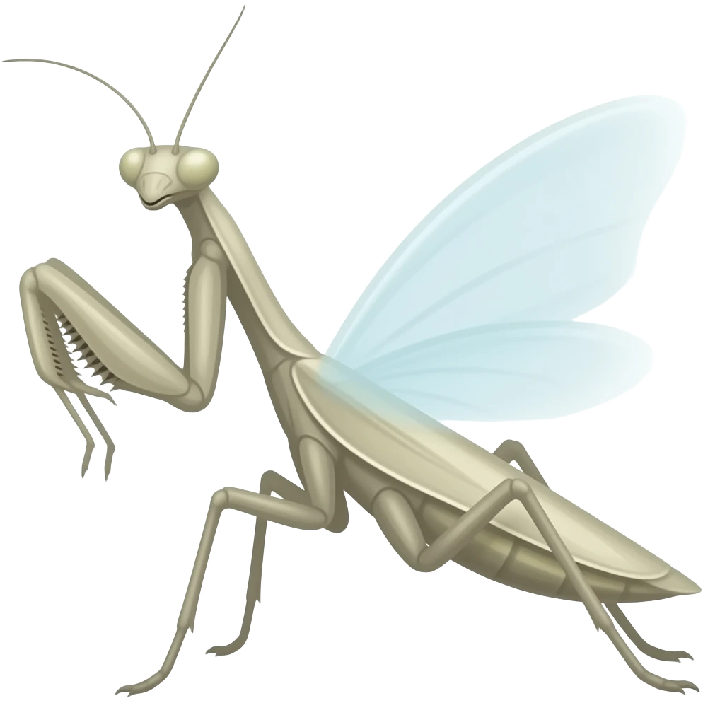 ghost mantis emoji