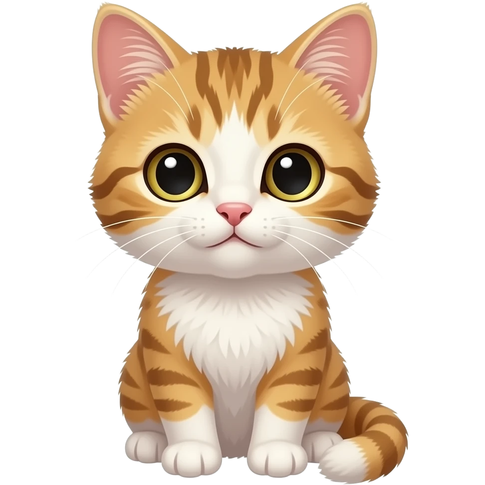 Faz o gatinho pequenininho fofinho emoji