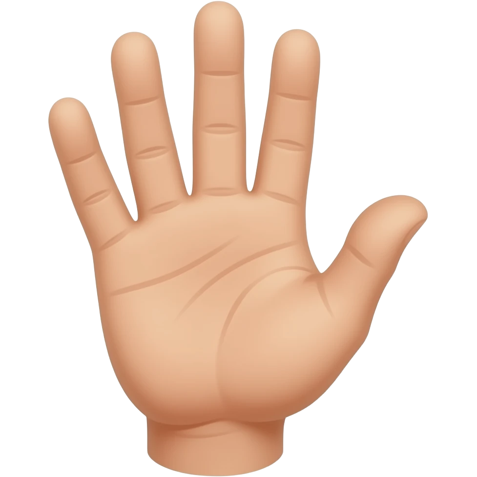 Fix his hand to make it look like what people do to tease or bully mentally challenged people emoji