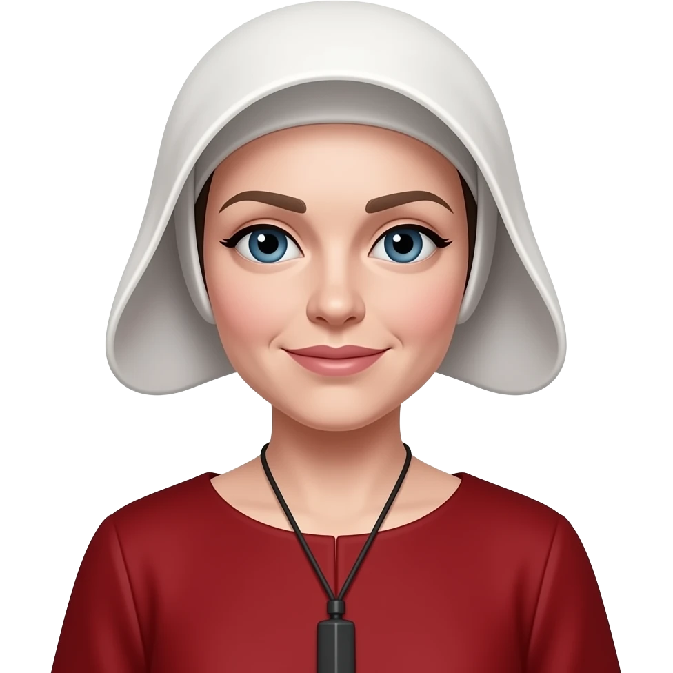 Handmaids tale June Osborne  red emoji