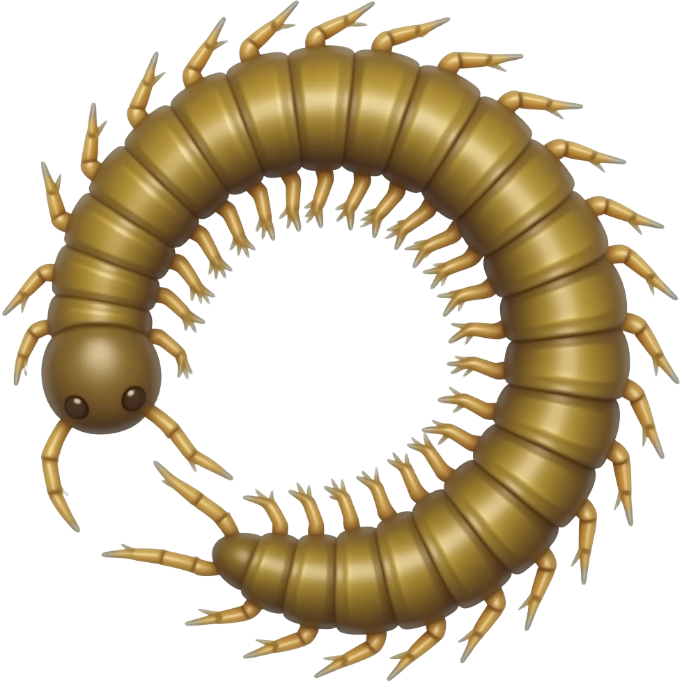 Centipede emoji