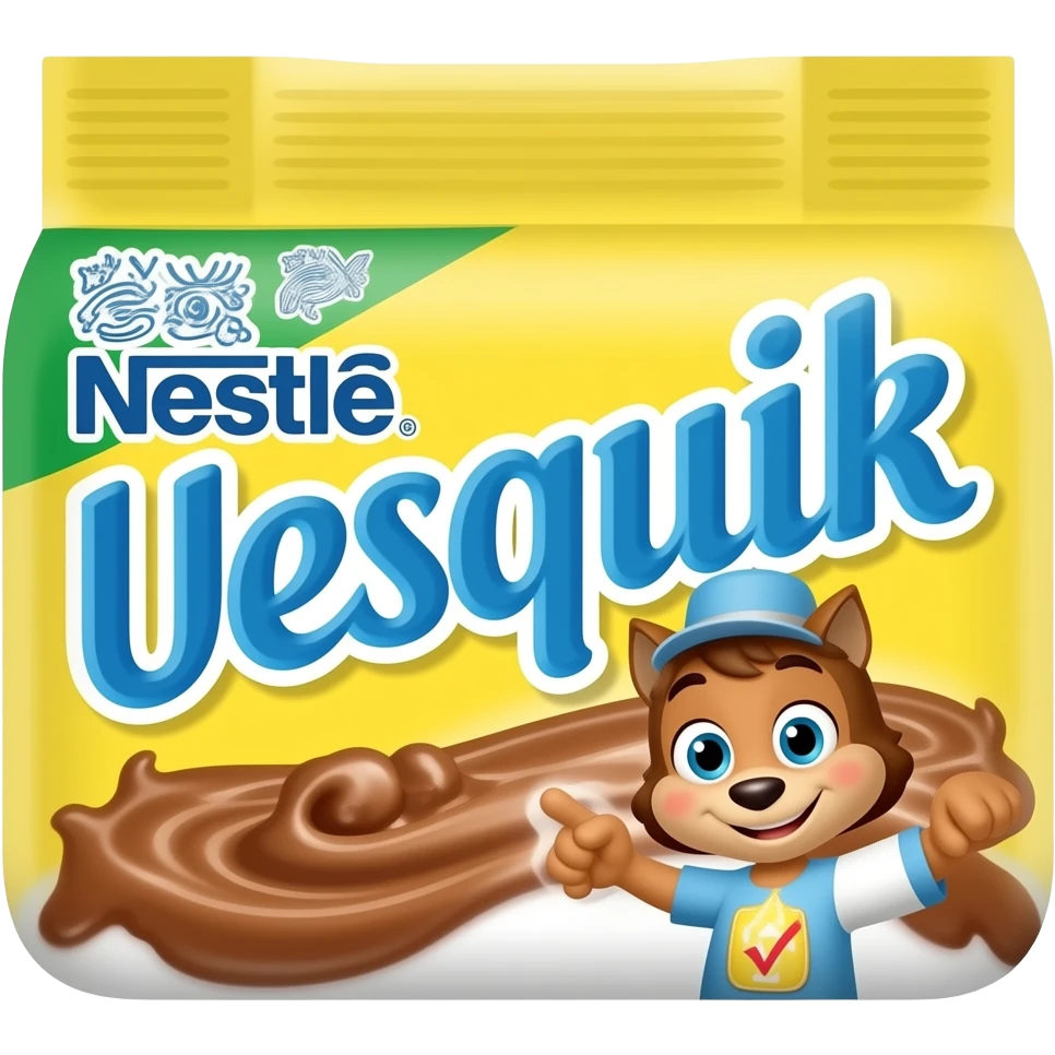 Nestlé nesquik logo emoji