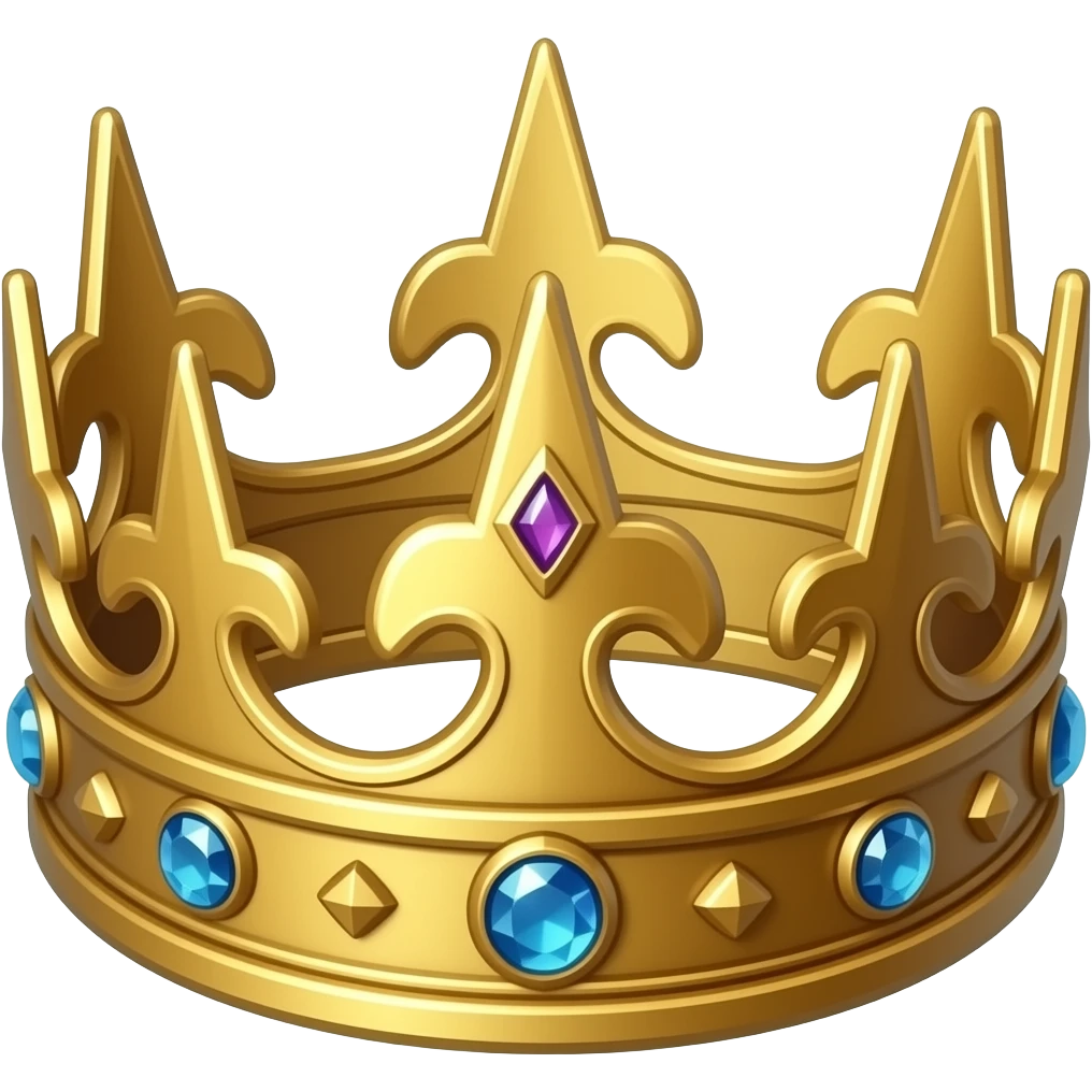 Corona laureada imperial de oro y diamantes del dios Emperador de Warhammer 40k emoji