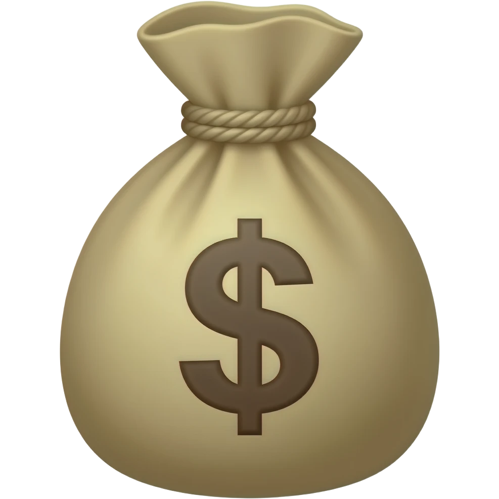 money bag emoji