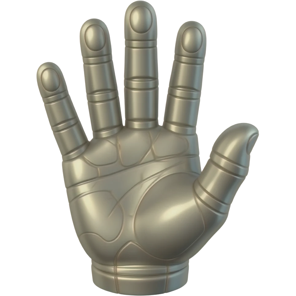 Roman solute hand emoji