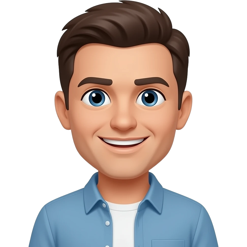 Trying to smile emoji emoji