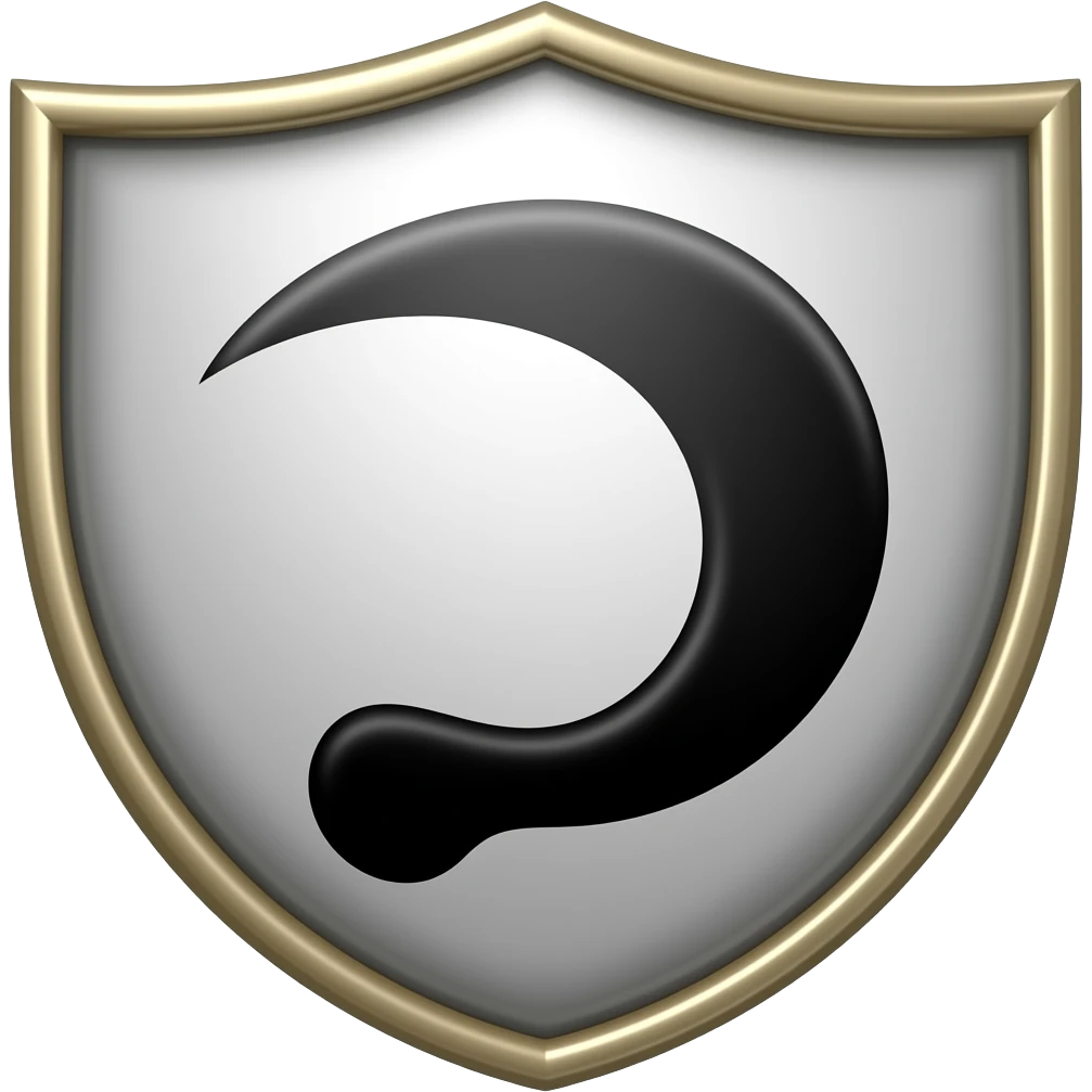 герб серп черный  гиральдика пиксель emoji