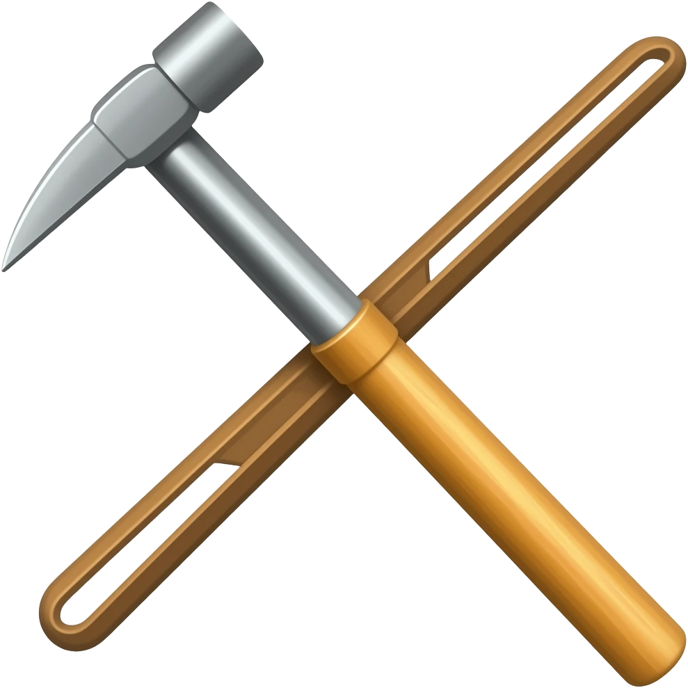 crowbar tool emoji