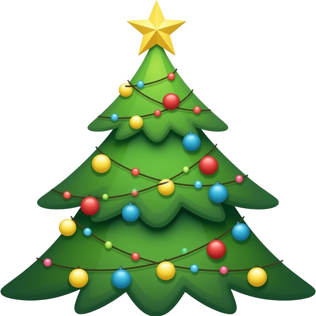 christmas tree emoji