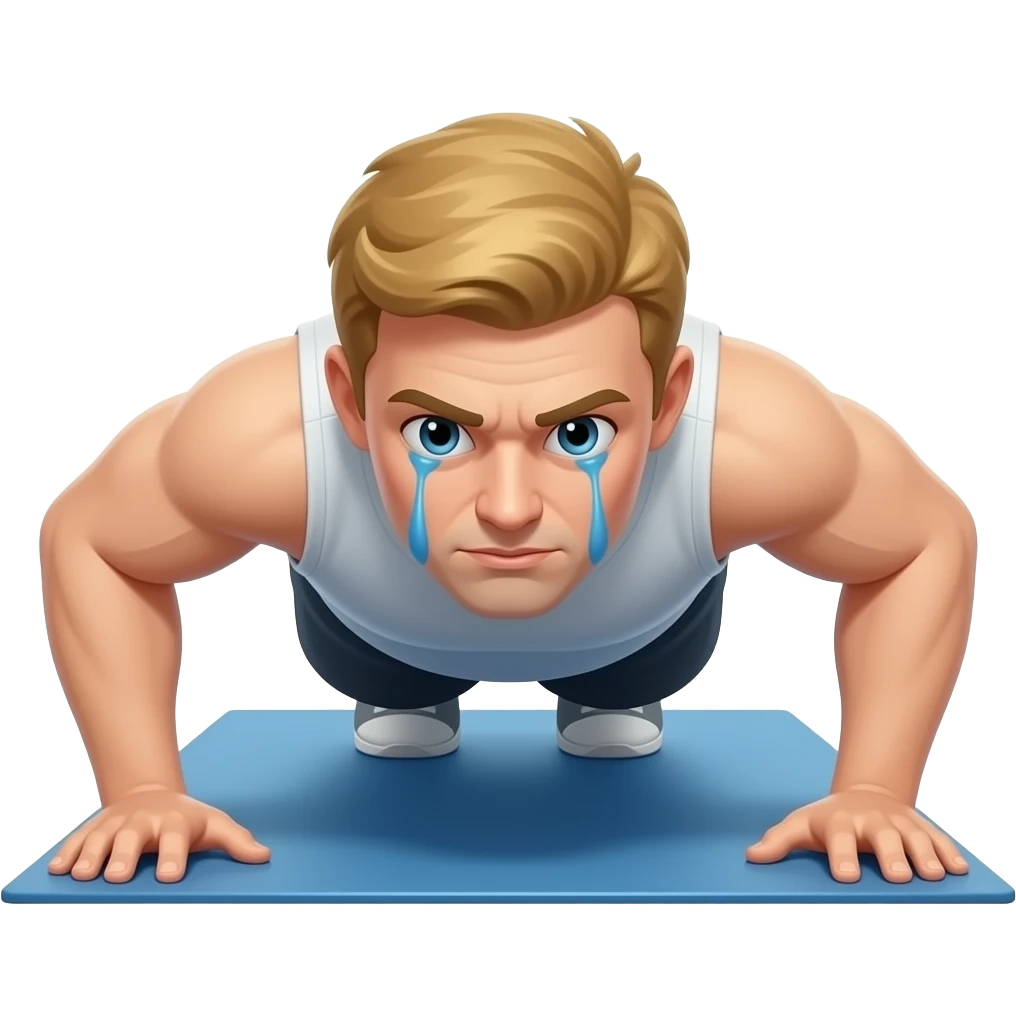 পুশ আপ দিতে কষ্ট হচ্ছে emoji