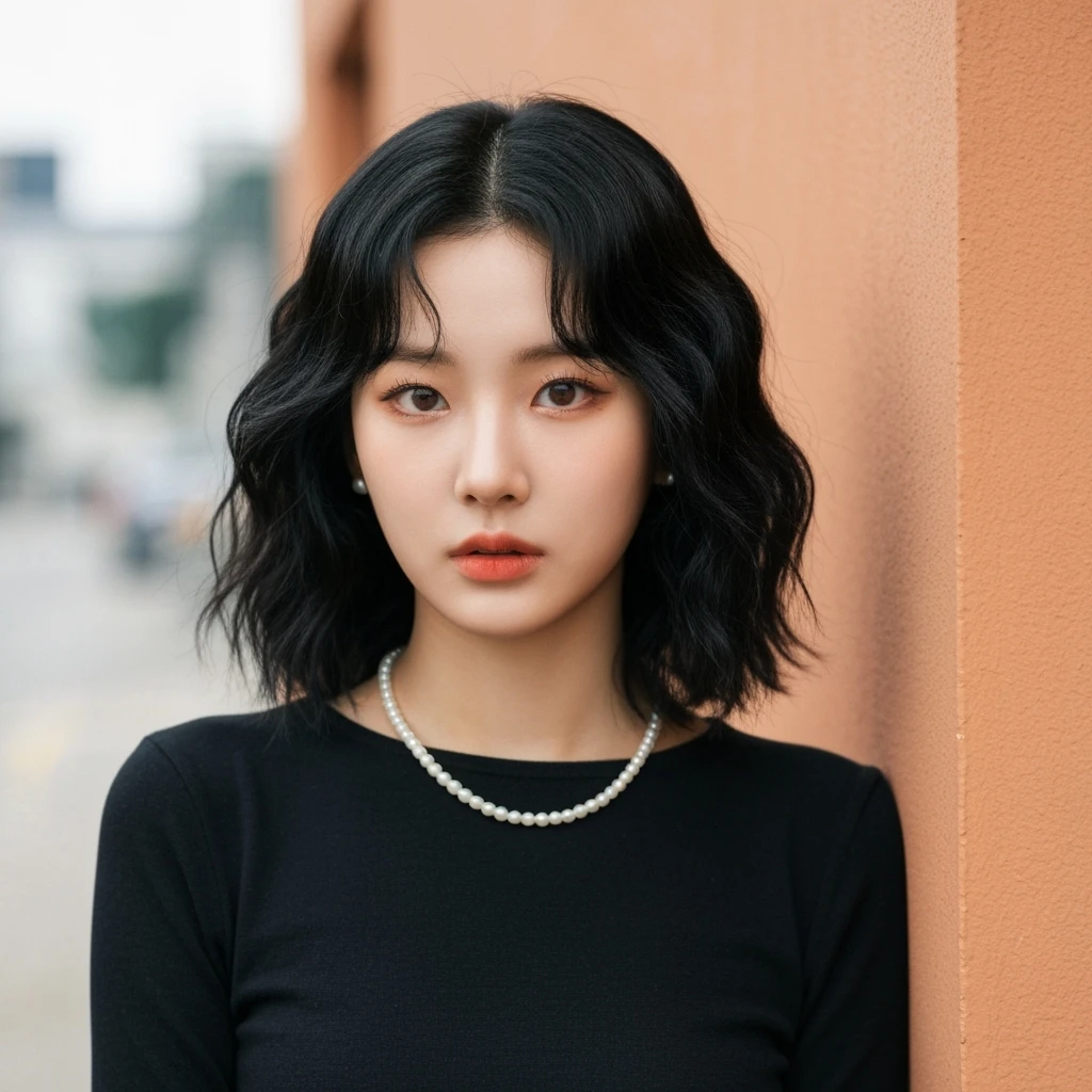 kpop profile picture, minimal, expressive, variation 2 emoji