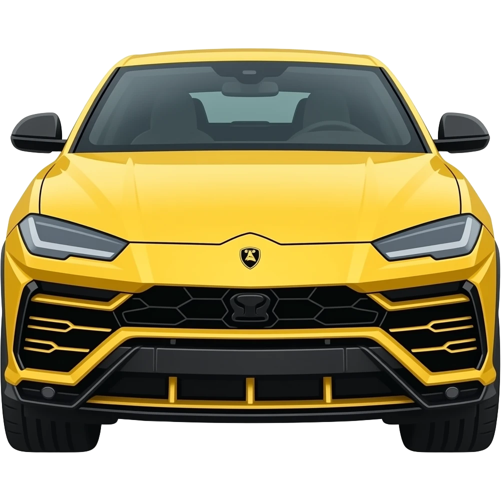lamborghini urus cartoon emoji