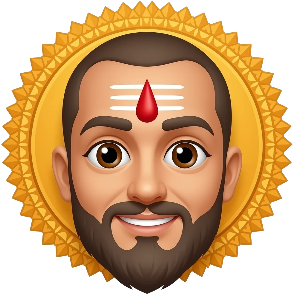 Vaishnav tilak emoji